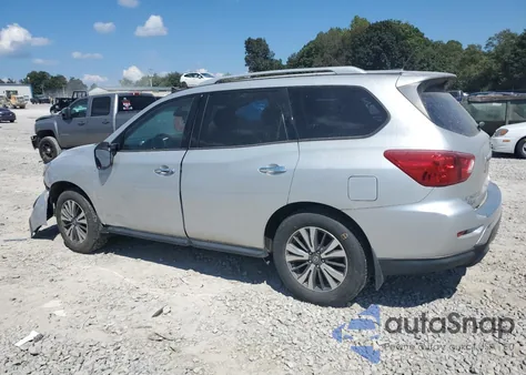 2017 Nissan Pathfinder S z USA, uszkodzony, nr VIN 5N1DR2MMXHC629058